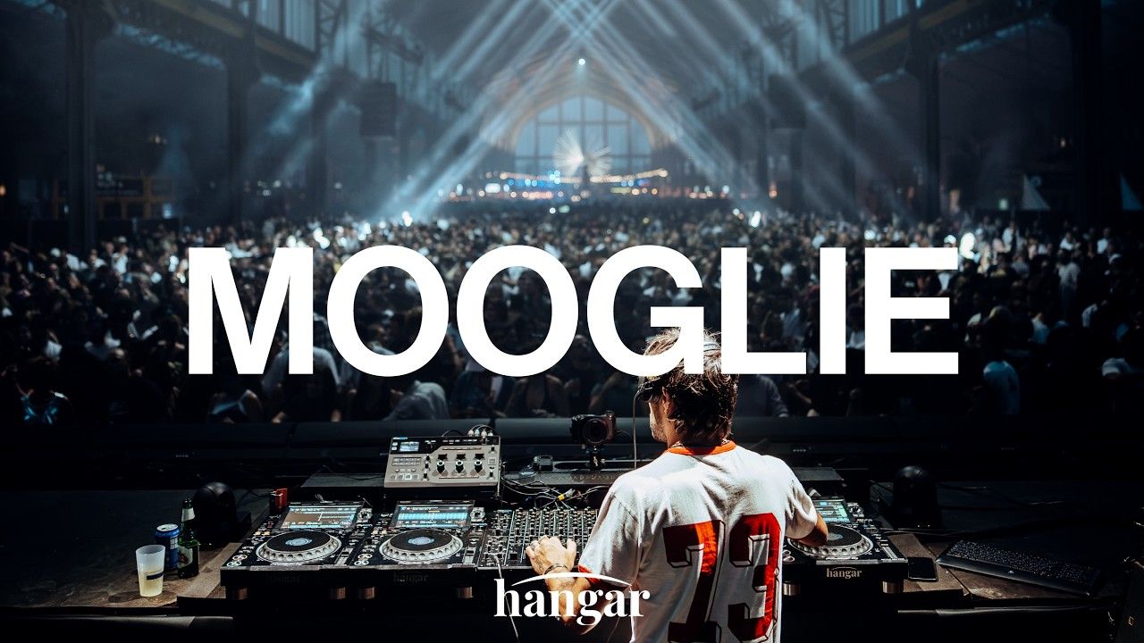Mooglie DJing at Hangar, Gare Maritime, Brussels
